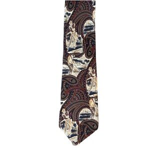 Men’s Silk Golf Paisley Tie Made in USA